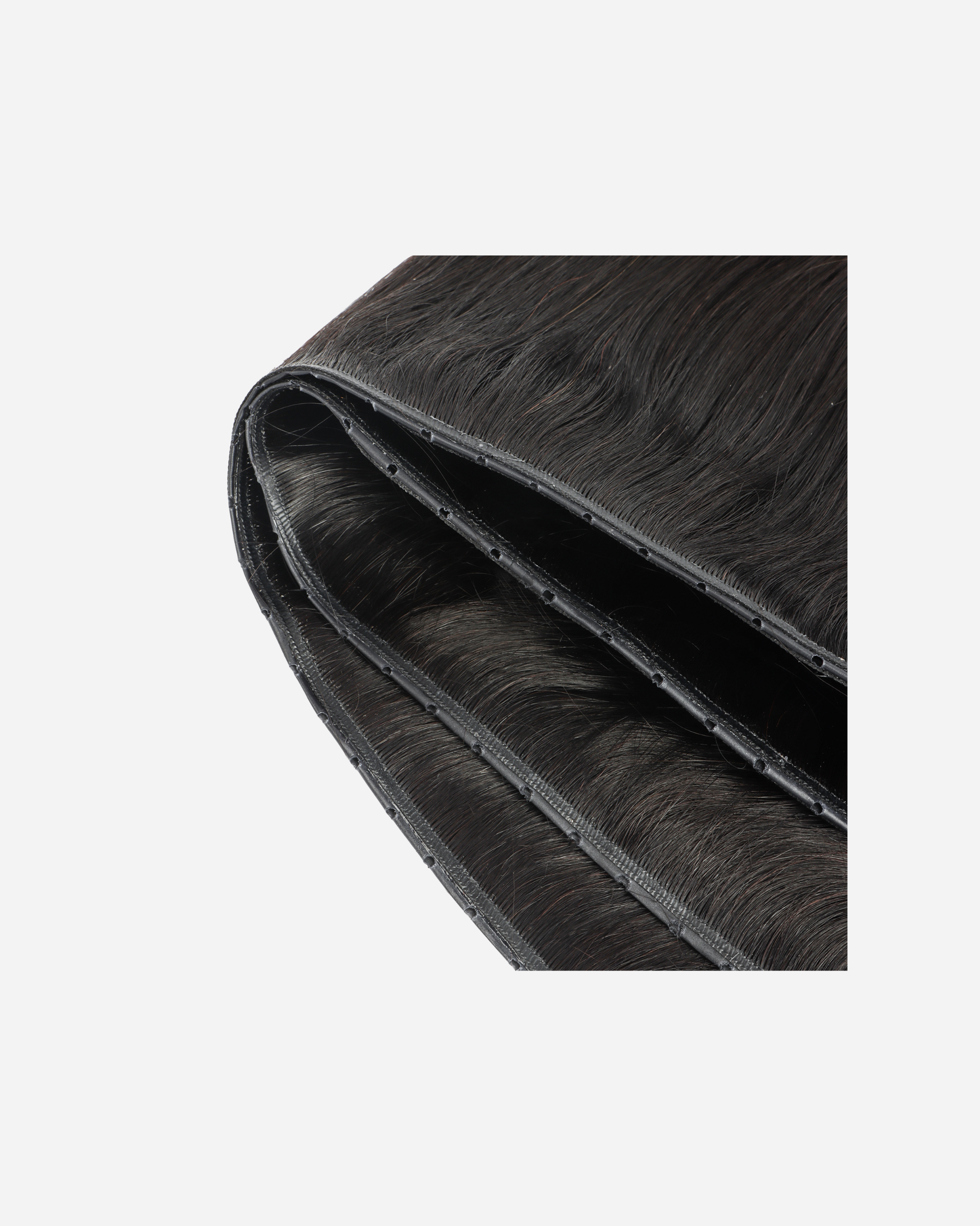 Micro-ring Weft Hair Extensions - Black Brown #1C