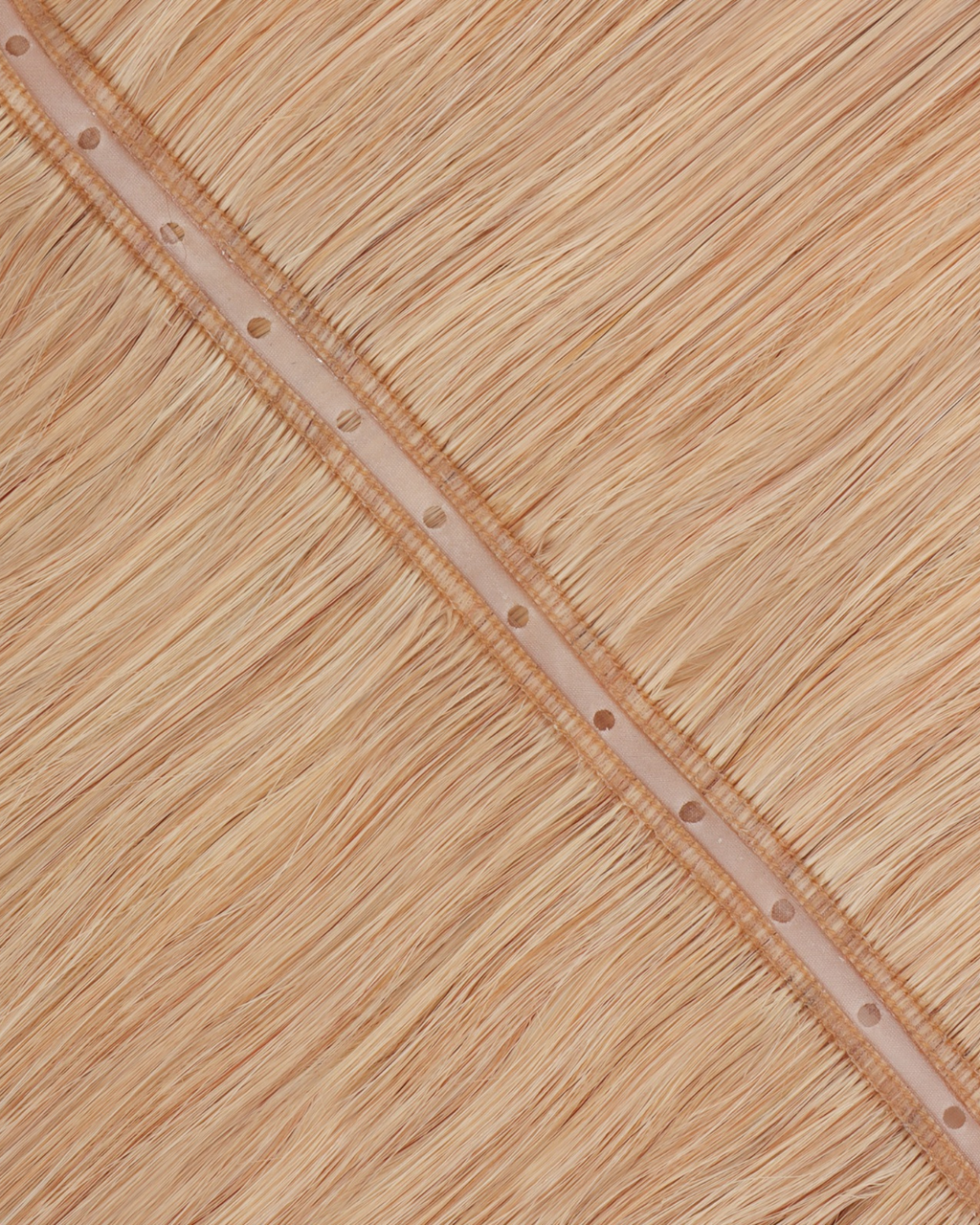 Micro-ring Weft Hair Extensions - Strawberry Blonde #27
