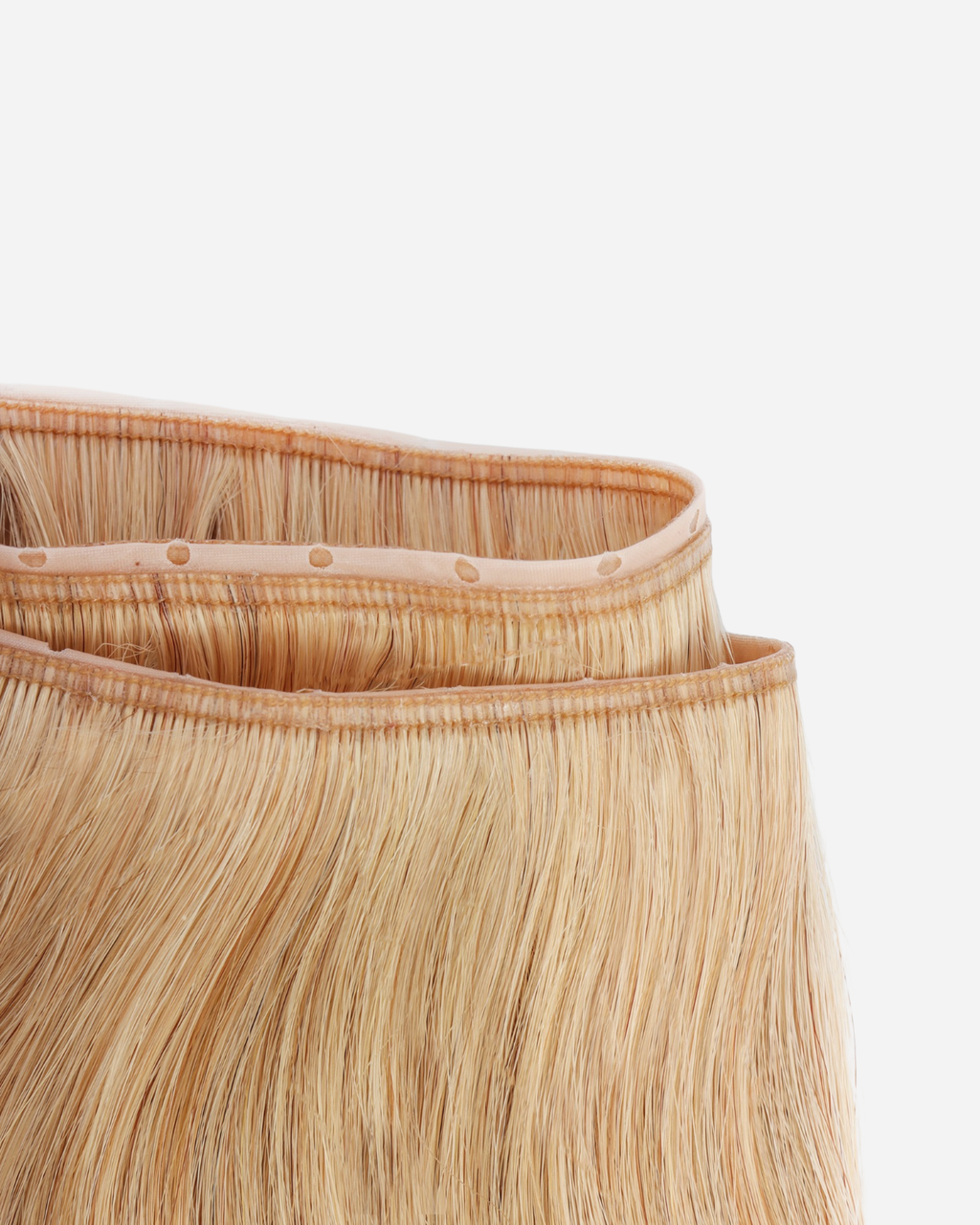 Micro-ring Weft Hair Extensions - Strawberry Blonde #27
