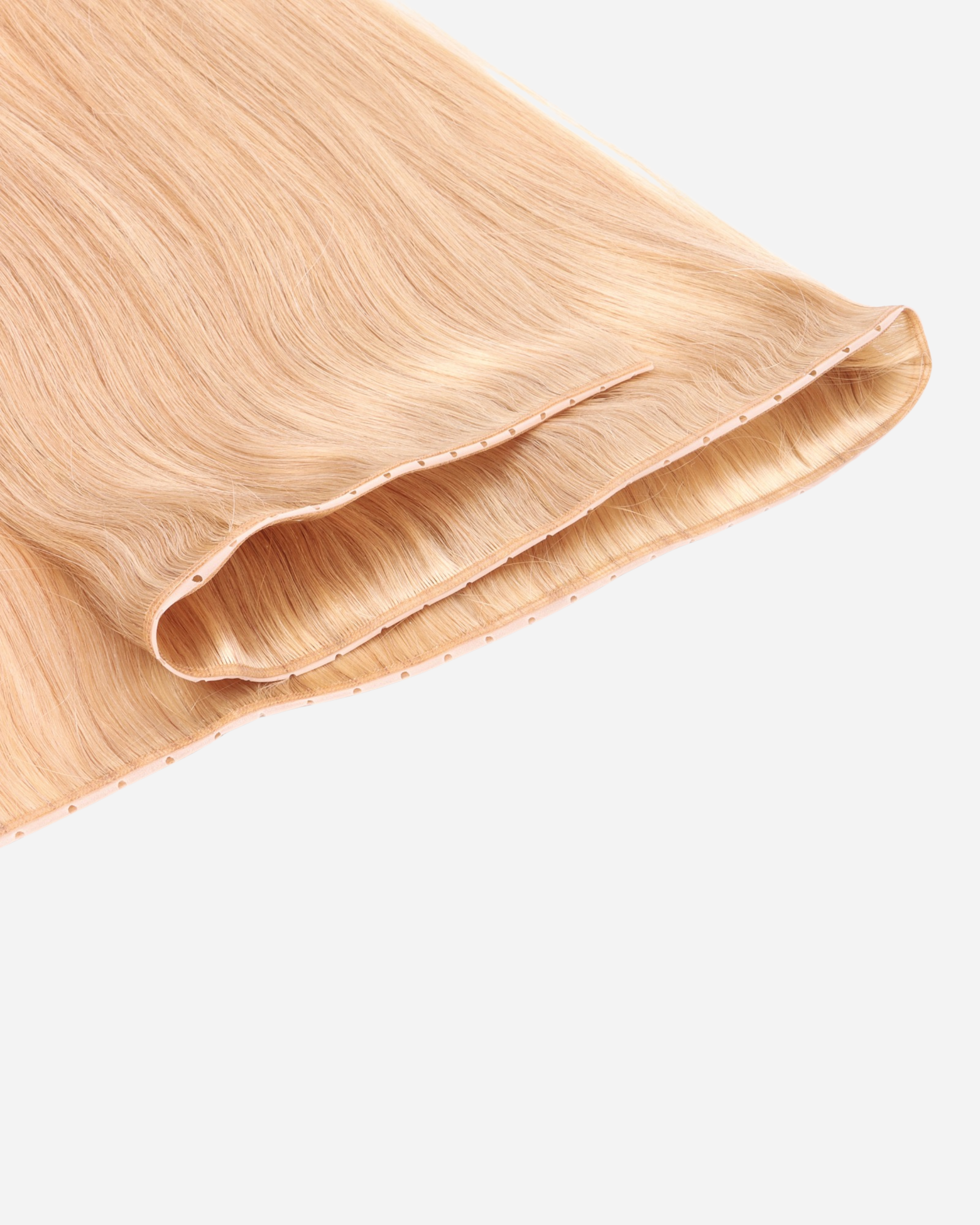 Micro-ring Weft Hair Extensions - Strawberry Blonde #27