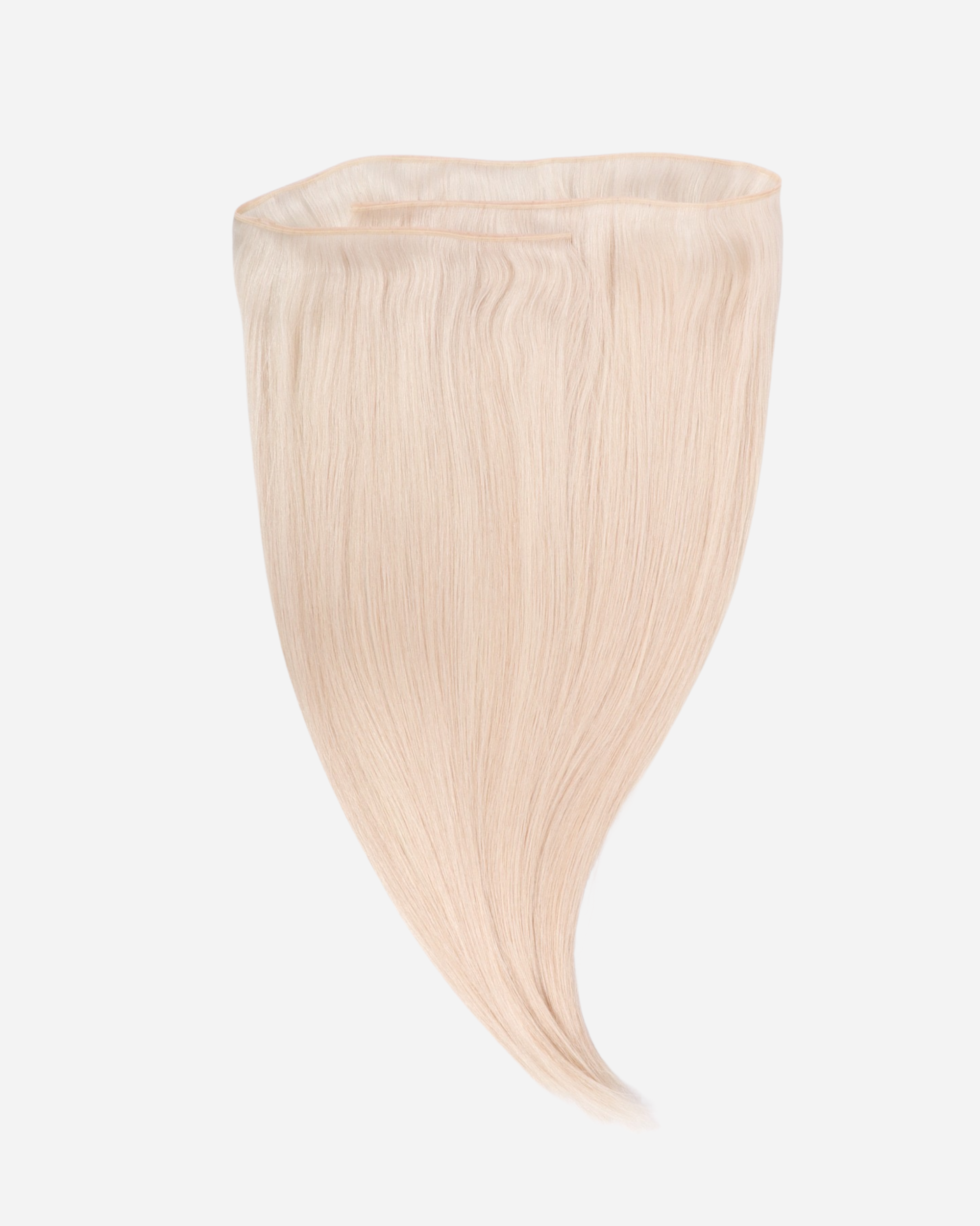 Micro-ring Weft Hair Extensions -  Ash Silver Blonde #60A