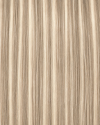 Micro-ring Weft Hair Extensions - Dark Ash Blonde #14 + Ash Silver Blonde #60A