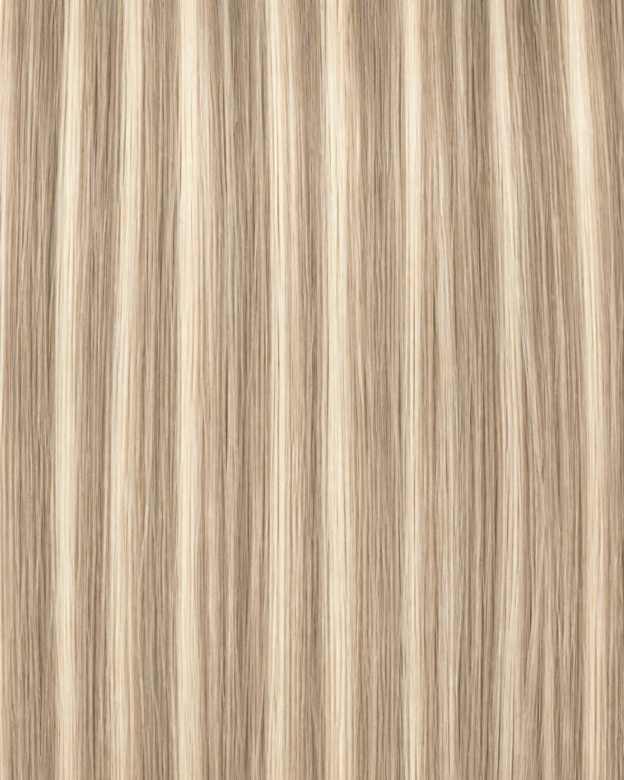 Micro-ring Weft Hair Extensions - Dark Ash Blonde #14 + Ash Silver Blonde #60A