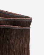 Micro-ring Weft Hair Extensions - Dark Brown #2