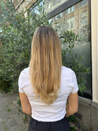 Micro-ring Weft Hair Extensions - Dark Ash Blonde #14