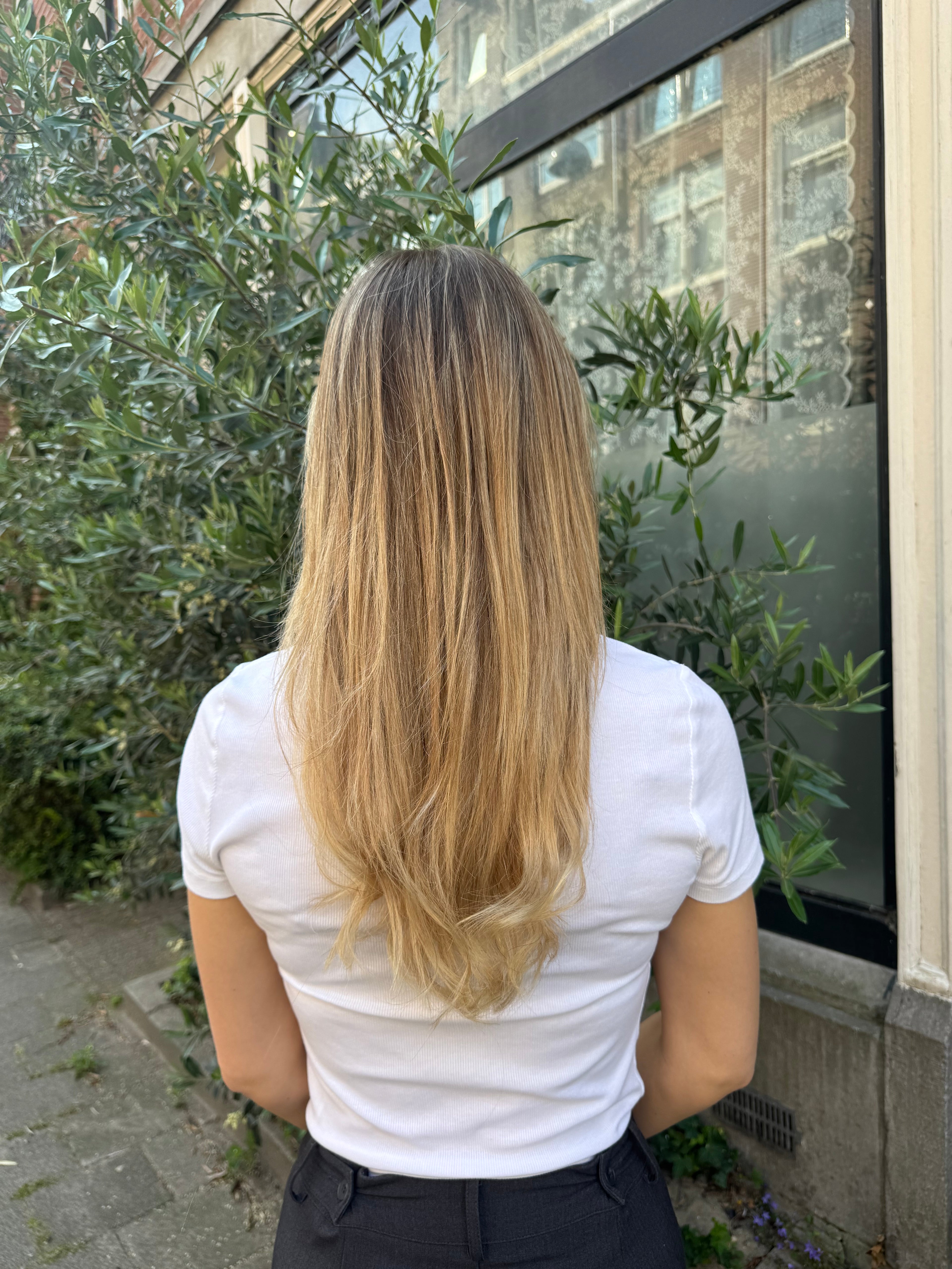Micro-ring Weft Hair Extensions - Dark Ash Blonde #14