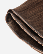 Micro-ring Weft Hair Extensions - Medium Dark Brown #4