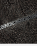 Micro-ring Weft Hair Extensions - Black Brown #1C