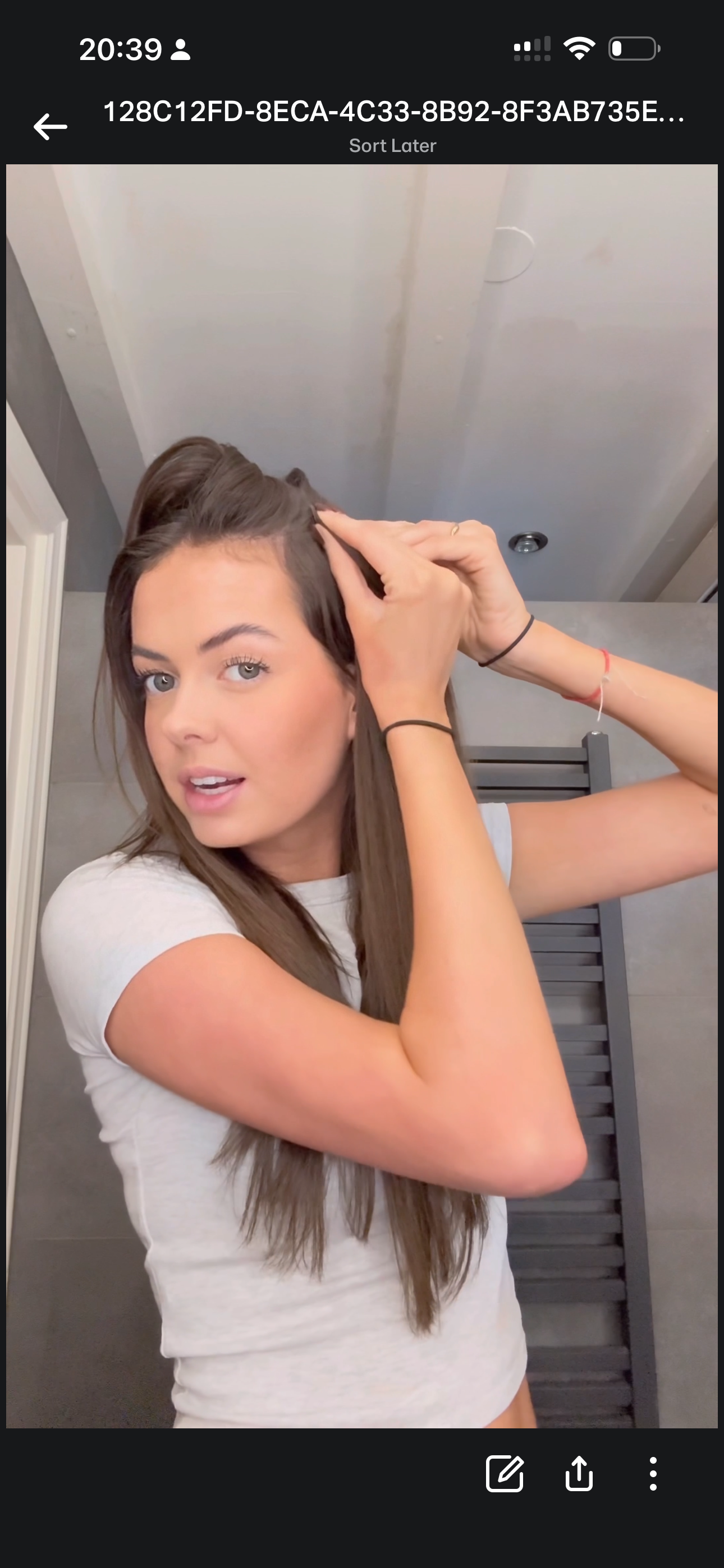 Micro-ring Weft Hair Extensions - Dark Brown #2