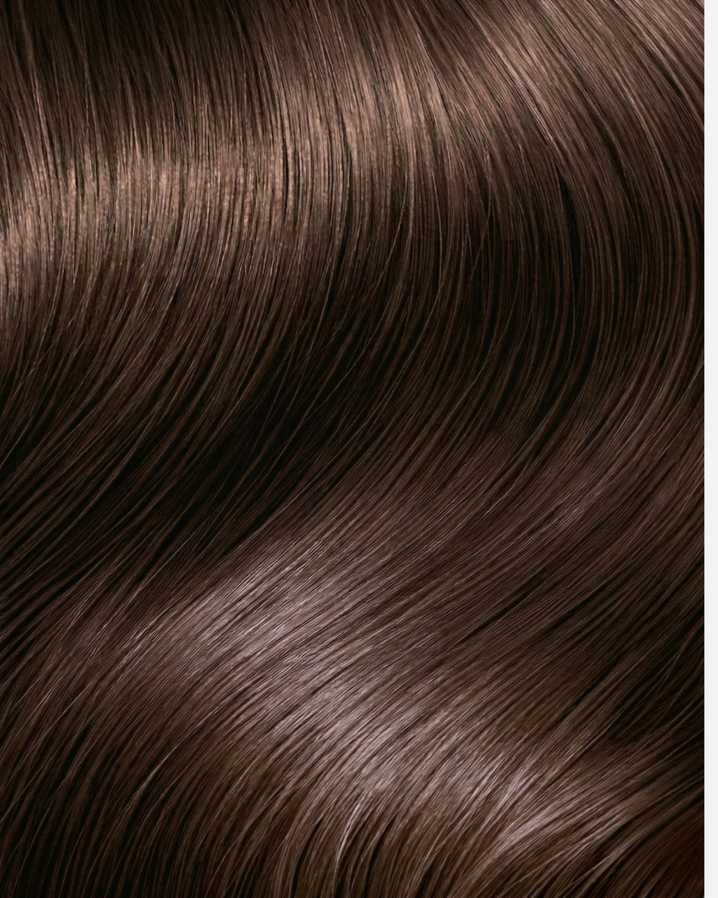 Micro-ring Weft Hair Extensions - Medium Dark Brown #4