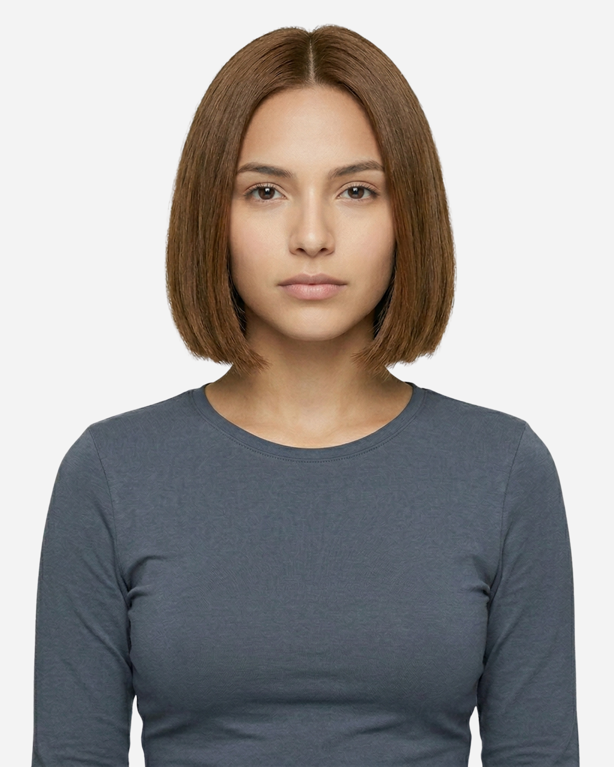 Micro-ring Weft Hair Extensions - Chestnut Brown #6
