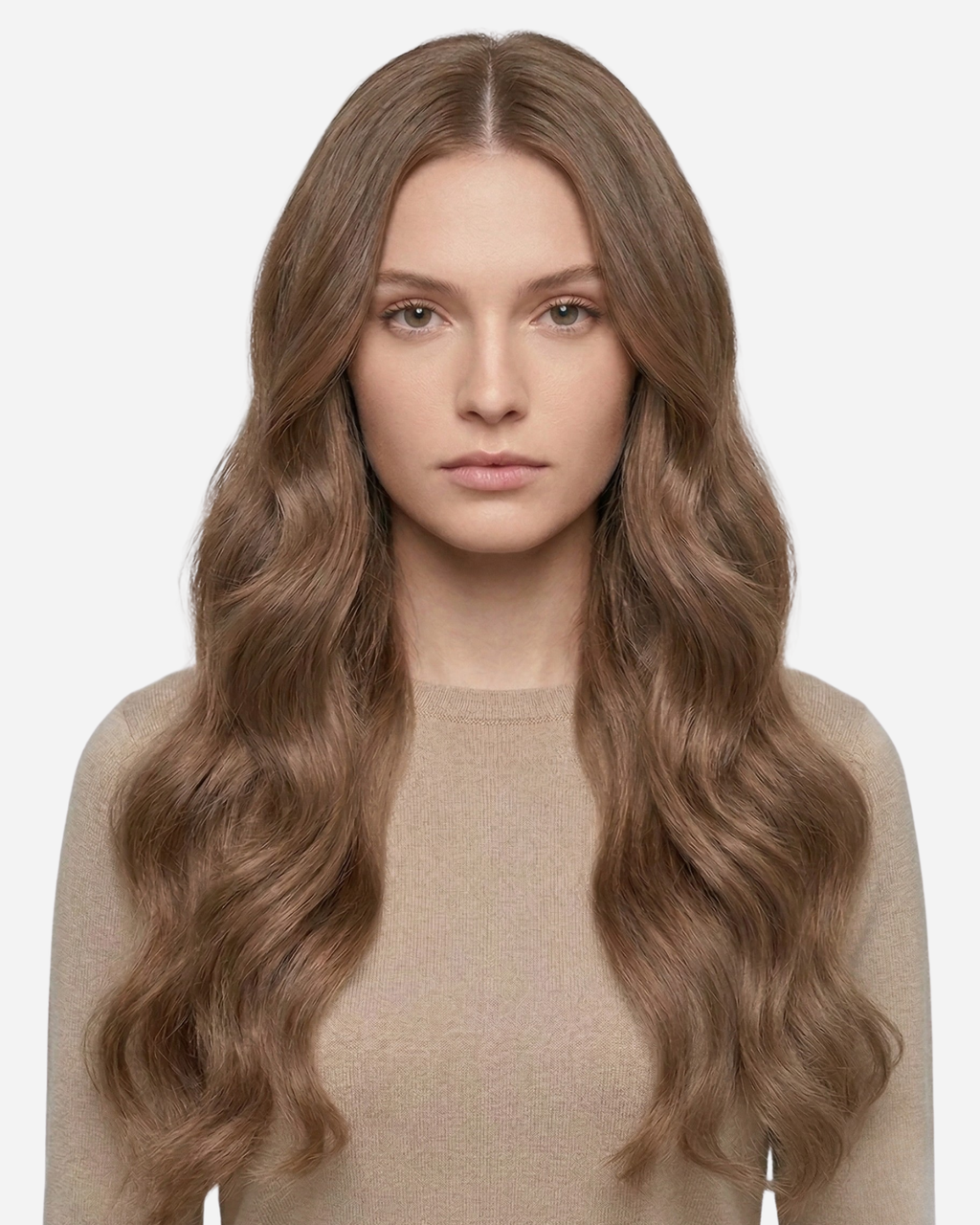 Micro-ring Weft Hair Extensions - Light Ash Brown #10