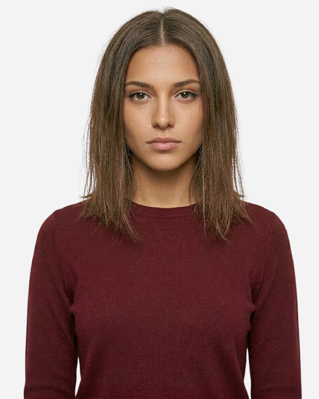 Micro-ring Weft Hair Extensions - Medium Dark Brown #4