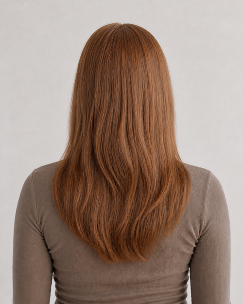 Invisible Tape Weft Auburn #30 – after circa 45 cm