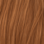 Invisible Tape Weft Auburn #30 close-up haarkleur en natuurlijke haarstructuur