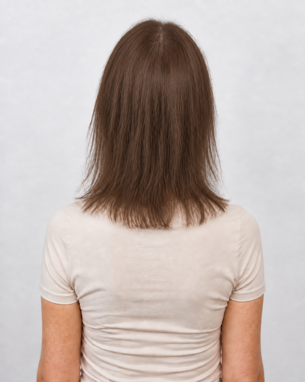 Chestnut Brown #6 voor plaatsing met fijn haar