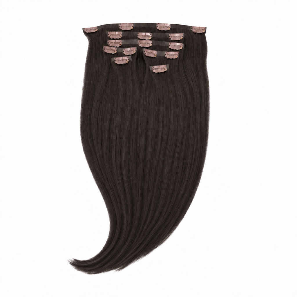 Invisible Clip-in Extensions #1B – volledige set