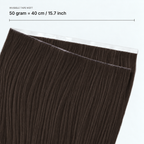 Dark Brown #2 lengte en breedte