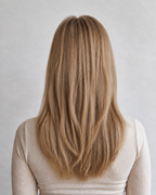Invisible Tape Weft Golden Brown #12 – after circa 60 cm