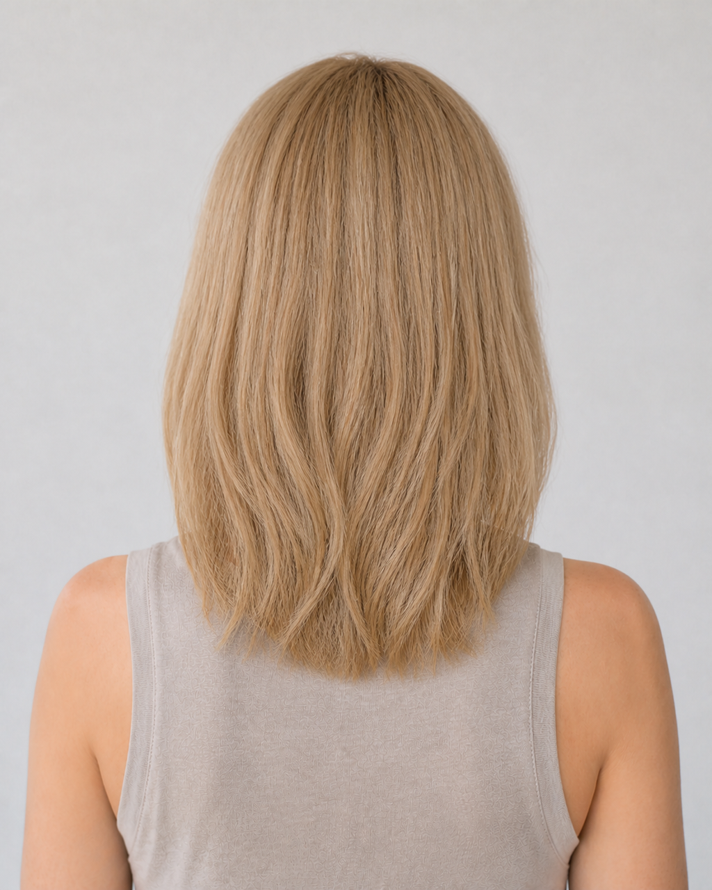 Invisible Tape Weft Honey Blonde #16 – after circa 45 cm