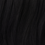 Invisible Tape Weft kleur 1b – close-up haarkleur en natuurlijke haarstructuur