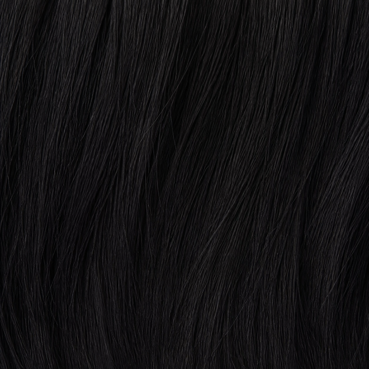 Invisible Tape Weft kleur 1b – close-up haarkleur en natuurlijke haarstructuur