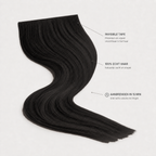 Invisible Tape Weft kleur 1b drie voordelen