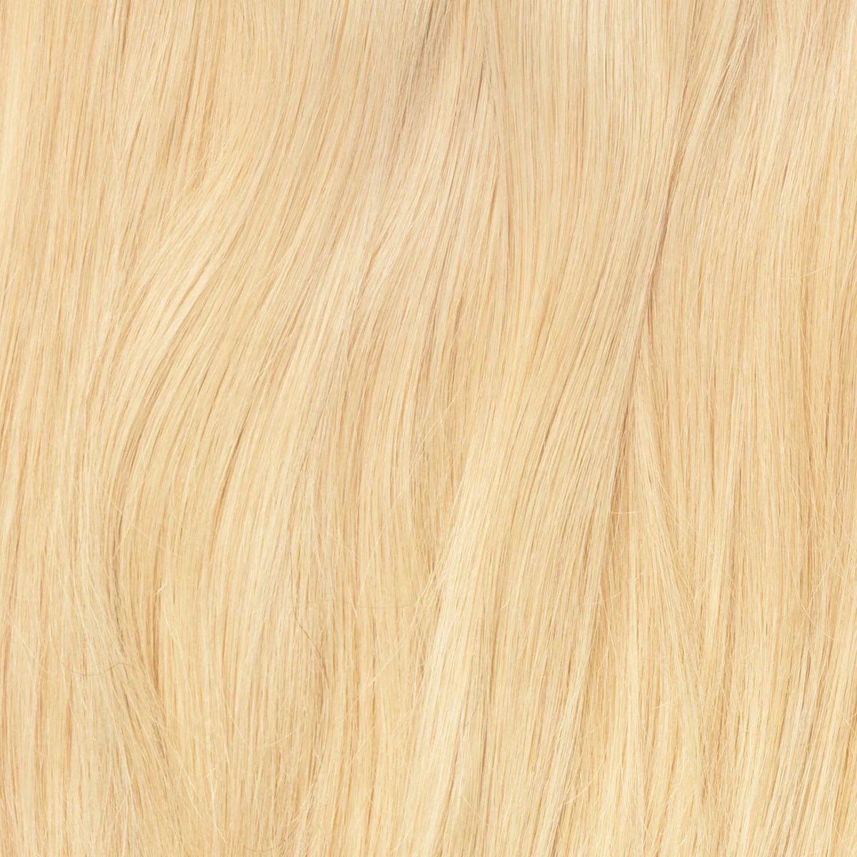 Invisible Long Tape-in Hair Extensions - Golden Blonde #24 – close-up haarkleur en haarstructuur