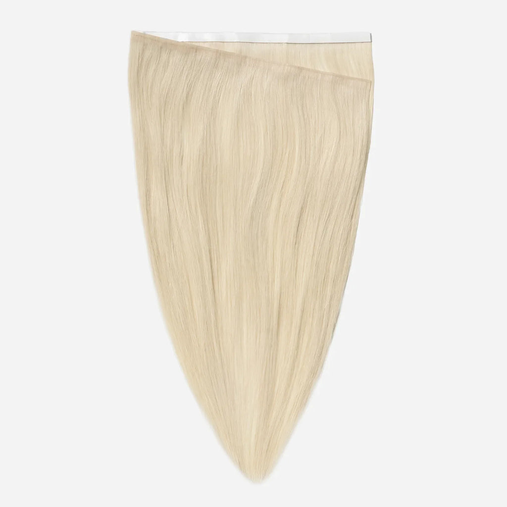 Invisible Long Tape-in Hair Extensions - Silver / White Blonde productfoto