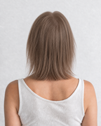 Light Ash Brown #10 voor plaatsing met fijn haar en normale hoofdhuiddekking