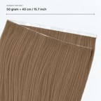 Light Brown #8 lengte en breedte