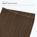 Medium Dark Brown #4 lengte en breedte