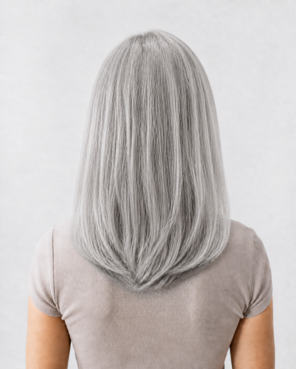 Invisible Tape Weft Silver White #Grey – after circa 45 cm